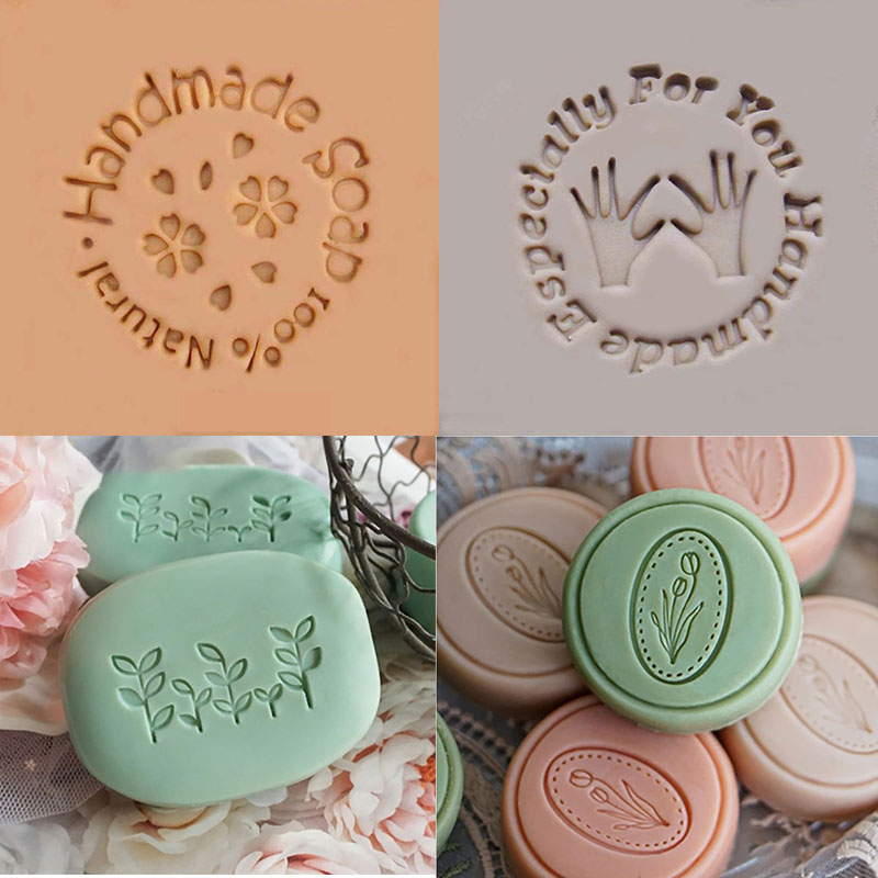 Soap Making Diy Kit - قالب ختم الصابون المخصص الشخصي، ختم