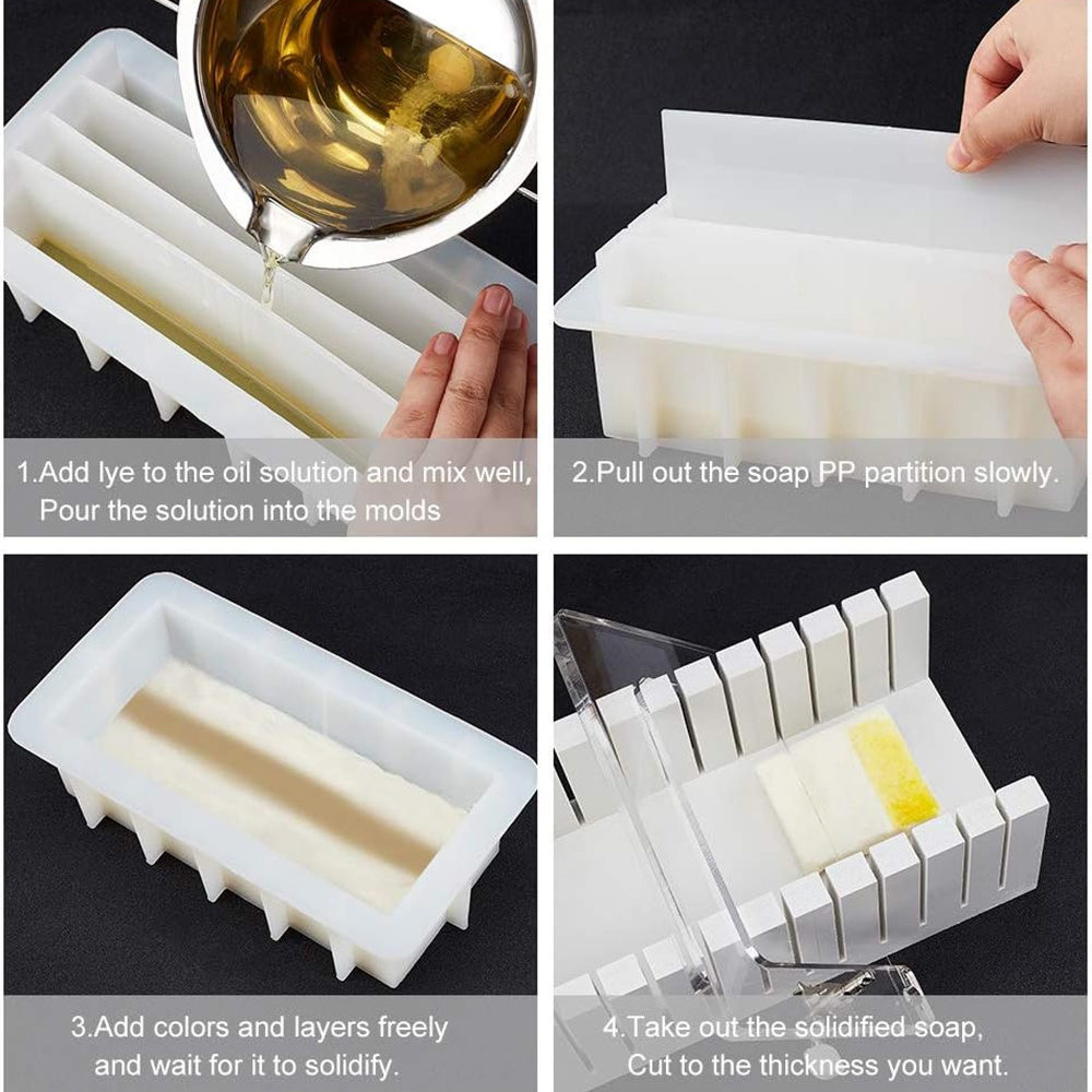 قالب صابون سيليكون 42 أونصة مع - مراجعة Soap Making Base وسعره
