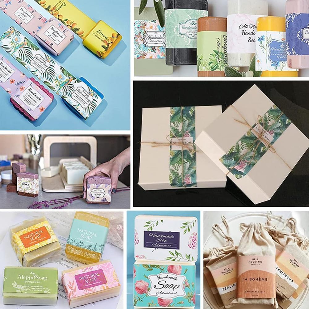 90 قطعة من شريط تغليف الصابون  - مراجعة Soap Making Websites وسعره