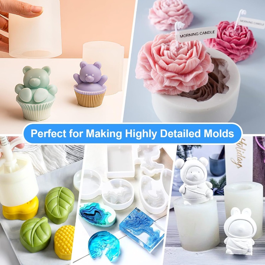 طقم صنع قوالب السيليكون، سائل  - مراجعة Soap Making Diy Kit وسعره
